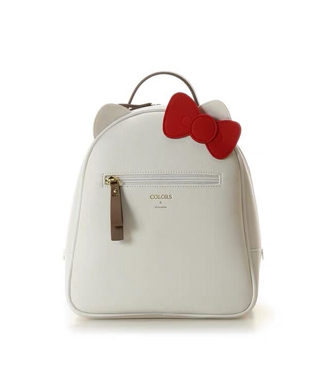 Colors & chouette ( Formerly Jennifer Sky ) X Hello Kitty pebbled faux leather mini backpack