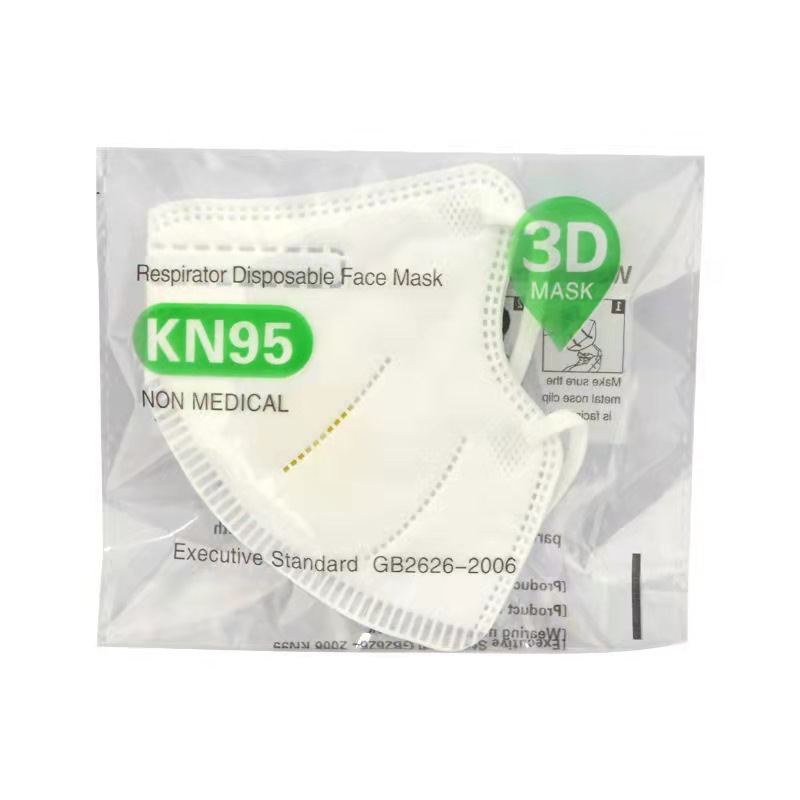 [Individual Package] BT 50PCS KN95 for Kids Facemask 5ply N95 Children 5D Duckbill Face Masks Protective Masks Reusable Unobstructed Breathing White 5 Layers N95 Washable Facemask 3d Masks Not Single 