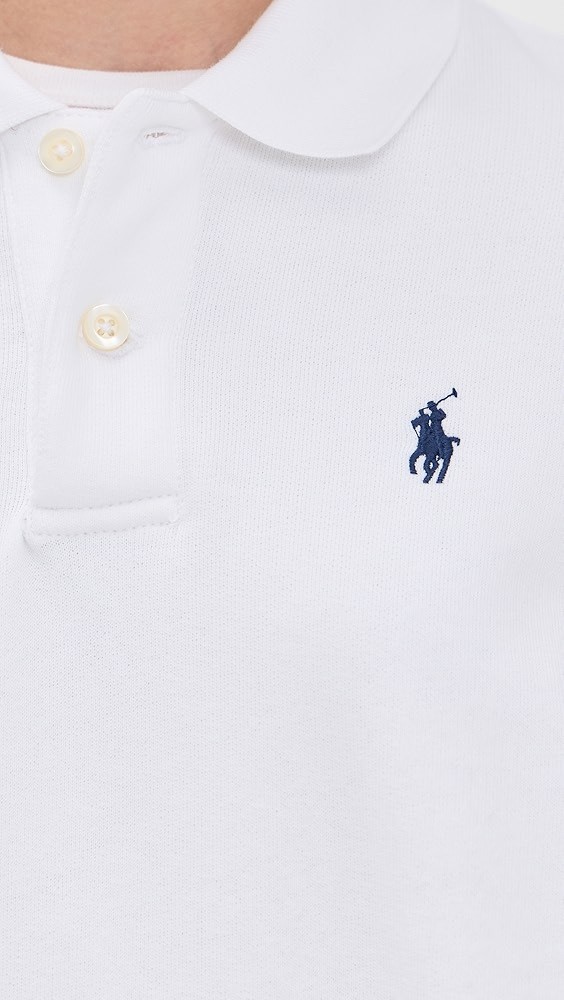 Polo Collar Sweatshirt